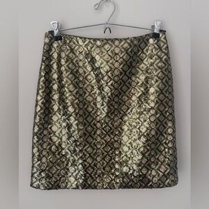 Banana Republic sequence skirt size petite 0